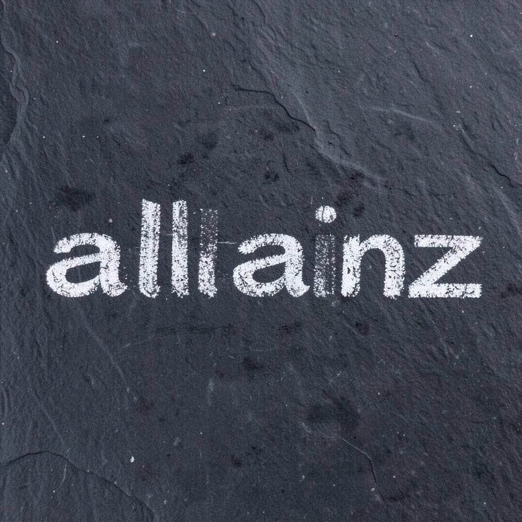 Cool slate-blue sponsor banner panel with soft light and quiet, formal styling
